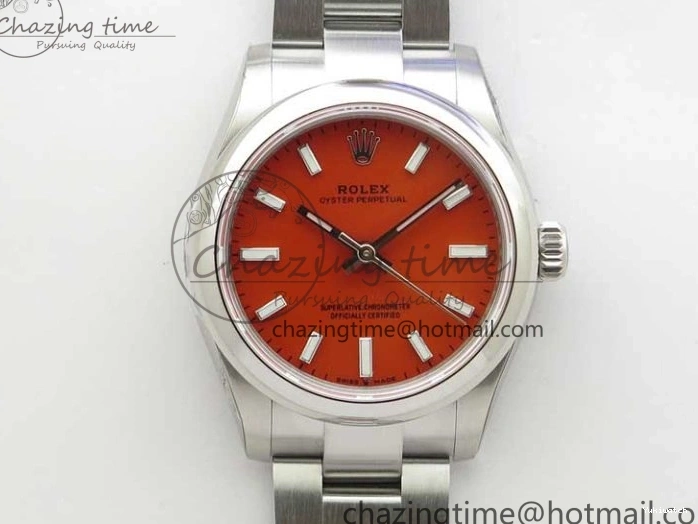 6T15 Red 277200 Best Perpetual Bracelet Oyster Edition SS EWF 31mm on Dial 0320